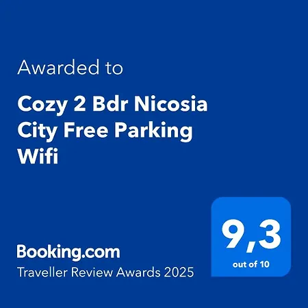 Theo 202 - Cozy 2 Bdr Nicosia Free Parking & Wi-Fi * Nikosia
